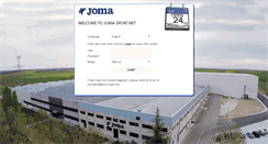 Desktop Screenshot of joma-sport.net